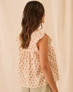 Amina Flowers Blouse-Polin et moi Sale