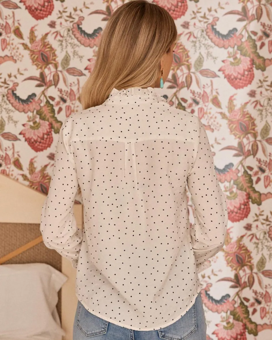 Anina Blouse à pois-Polin et moi Outlet