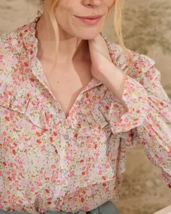 Blouse à volants Orian-Polin et moi Fashion