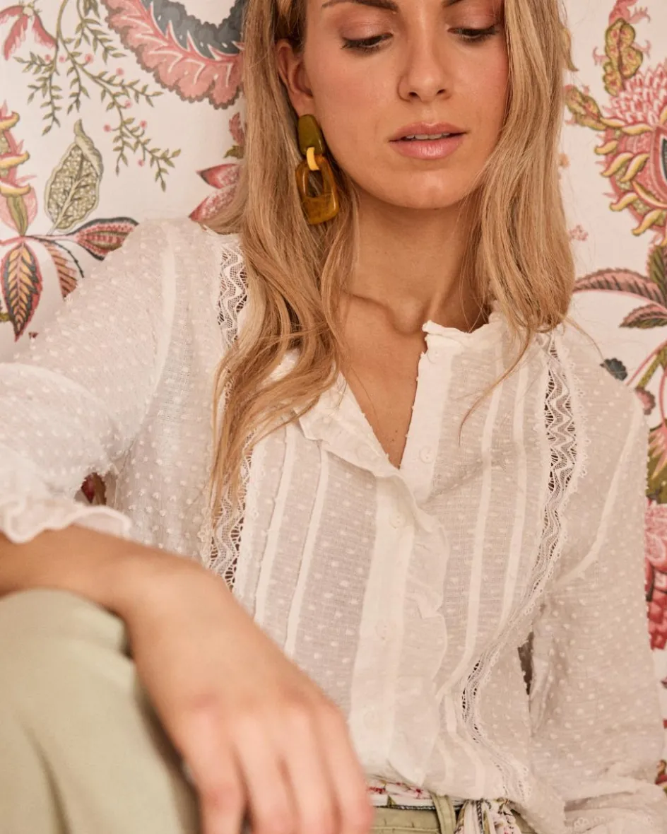 Blouse broderie Sabrina-Polin et moi Fashion