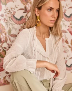 Blouse broderie Sabrina-Polin et moi Fashion