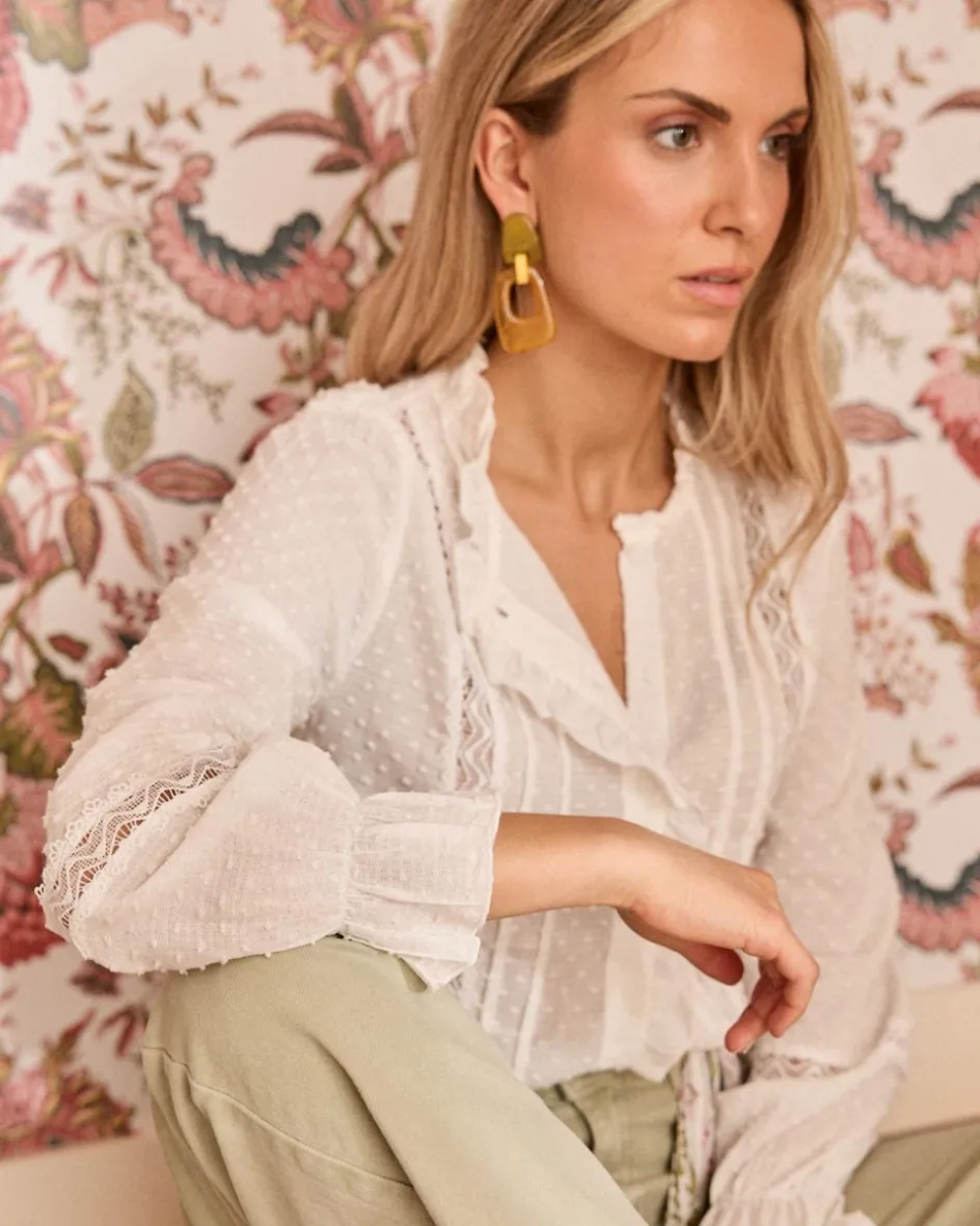 Blouse broderie Sabrina-Polin et moi Fashion