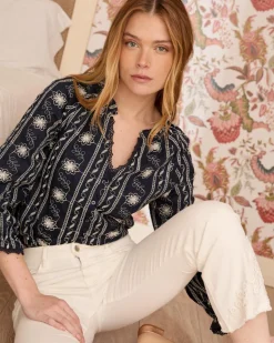 Blouse Flores Sol-Polin et moi Discount
