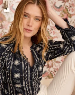 Blouse Flores Sol-Polin et moi Discount