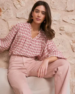 Blouse imprimée Sophie-Polin et moi Clearance