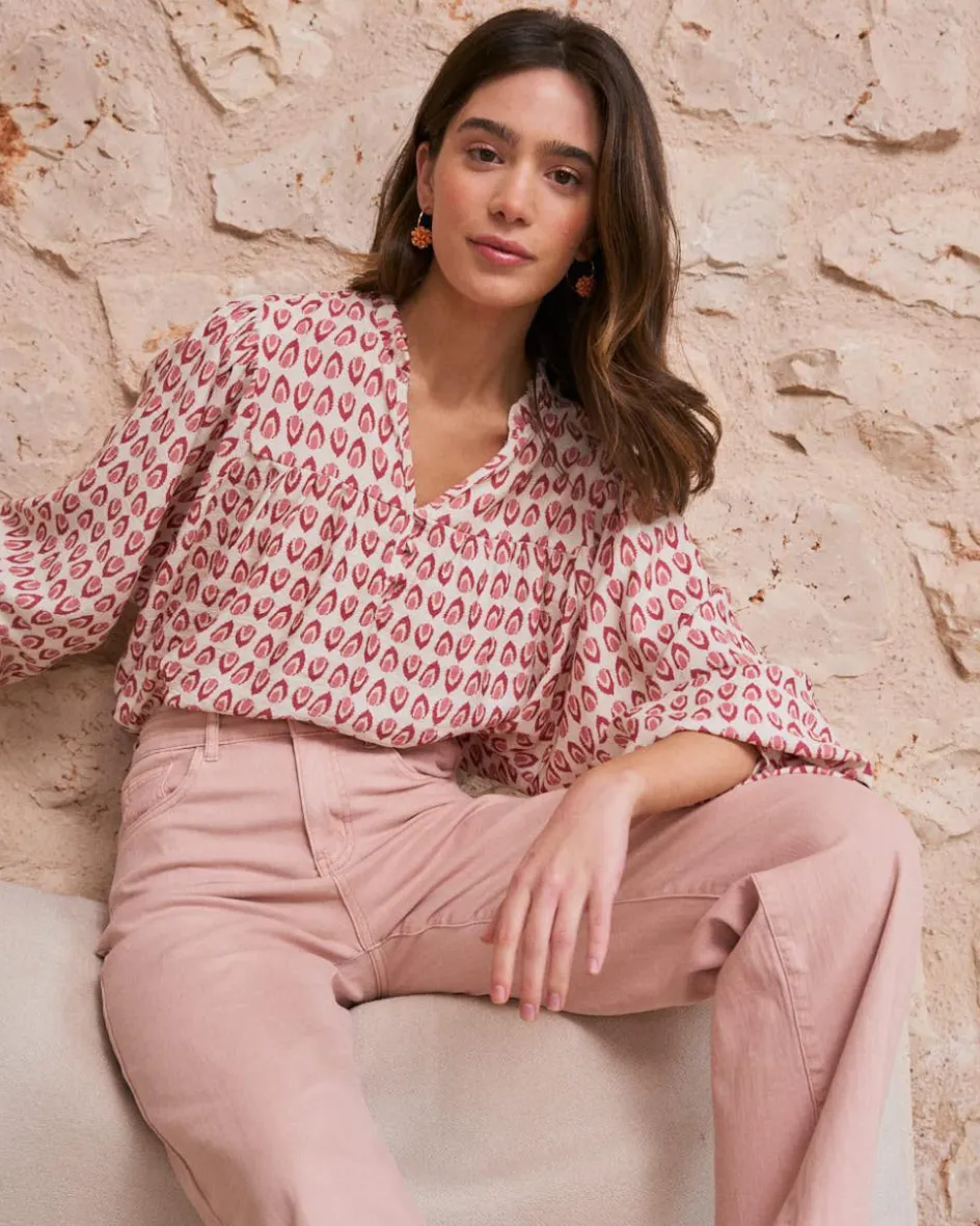 Blouse imprimée Sophie-Polin et moi Clearance