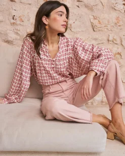 Blouse imprimée Sophie-Polin et moi Clearance