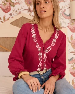 Blouse imprimer Rosalía-Polin et moi Discount