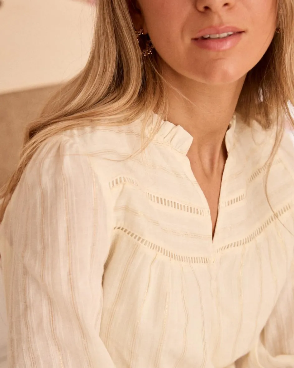 Blouse rayée en lurex Sabriel-Polin et moi Best