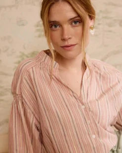 Blouse rayée Linda en lurex-Polin et moi Fashion