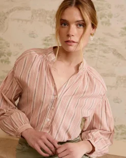 Blouse rayée Linda en lurex-Polin et moi Fashion