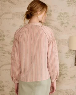 Blouse rayée Linda en lurex-Polin et moi Fashion