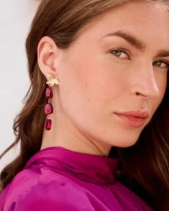 Boucles d’oreilles en pierre Zinnia-Polin et moi Best