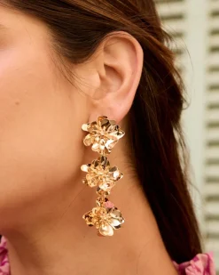 Boucles d’eilles fleur d’Alura-Polin et moi Fashion