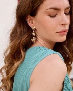Boucles d’eilles fleur de liane-Polin et moi Outlet