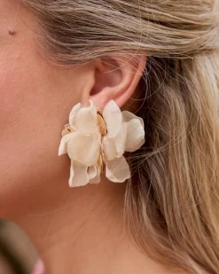 Boucles d’oreilles fleurs ludiques-Polin et moi Discount