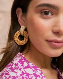 Boucles d’oreilles rondes Vère-Polin et moi Hot