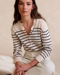 Cardigan rayé Dirunia-Polin et moi Sale