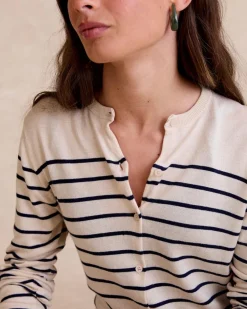 Cardigan rayé Dirunia-Polin et moi Sale