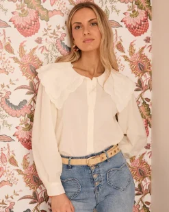 Chemise à col Iris-Polin et moi Hot