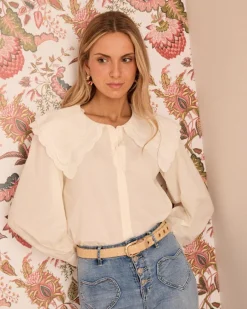 Chemise à col Iris-Polin et moi Hot