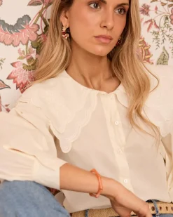 Chemise à col Iris-Polin et moi Hot