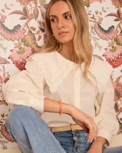 Chemise à col Iris-Polin et moi Hot