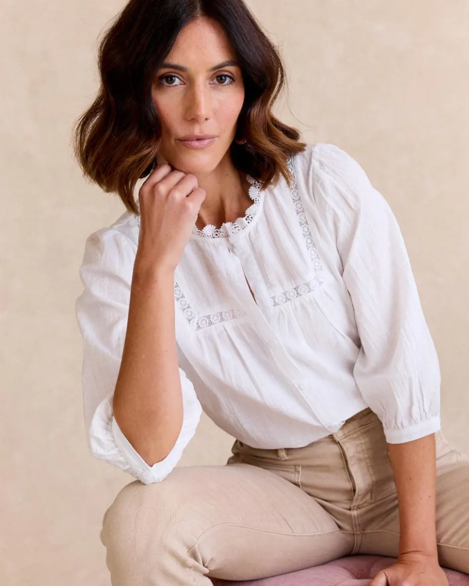 Chemise à manches tulipe-Polin et moi New