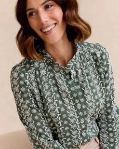 Chemise à volants Aurora-Polin et moi New