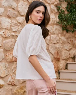 Chemise avec broderie Lua-Polin et moi New