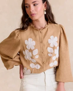 Chemise brodée Ciela-Polin et moi Online