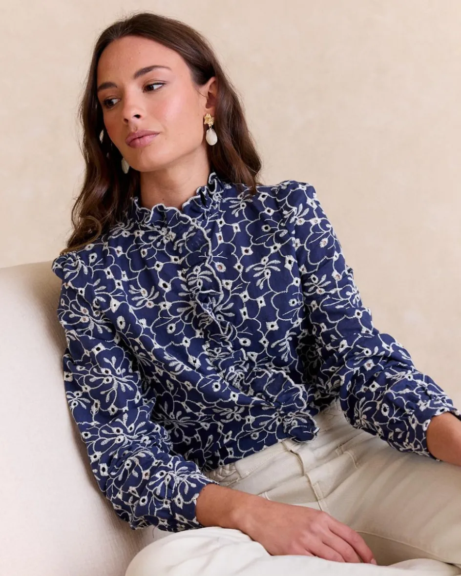 Chemise brodée Guada-Polin et moi Hot