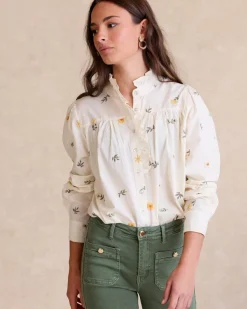 Chemise brodée Sabrina-Polin et moi Fashion