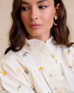 Chemise brodée Sabrina-Polin et moi Fashion