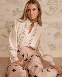 Chemise Cassie Embroidery-Polin et moi Clearance