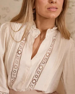 Chemise Cassie Embroidery-Polin et moi Clearance