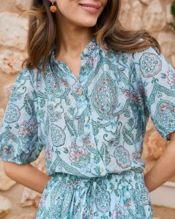 Chemise Lirel imprimer-Polin et moi Hot