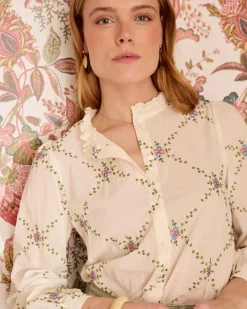 Chemise Perlina Flowers-Polin et moi Outlet