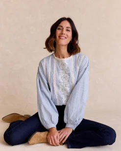 Chemise rayée Simona-Polin et moi Clearance