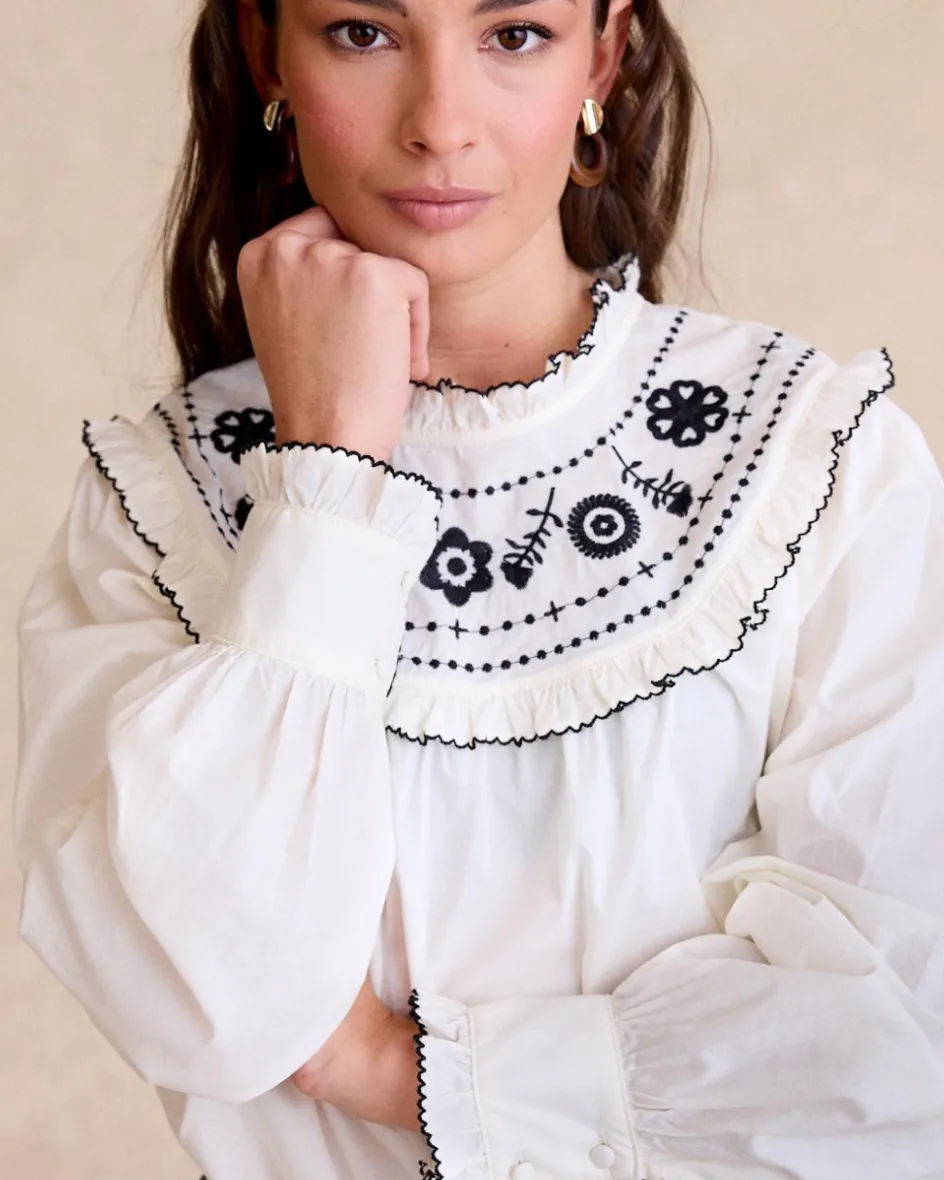 Chemisier à col Indiana-Polin et moi Hot