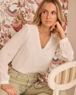Chemisier à détails Lucille-Polin et moi Clearance