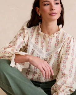 Claudi Flowers Blouse-Polin et moi Best