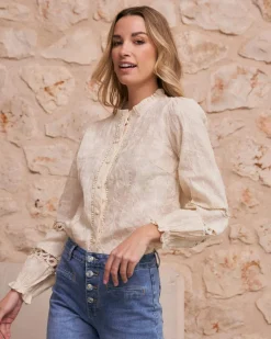 Dafne Blouse brodée-Polin et moi Hot