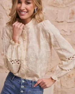 Dafne Blouse brodée-Polin et moi Hot