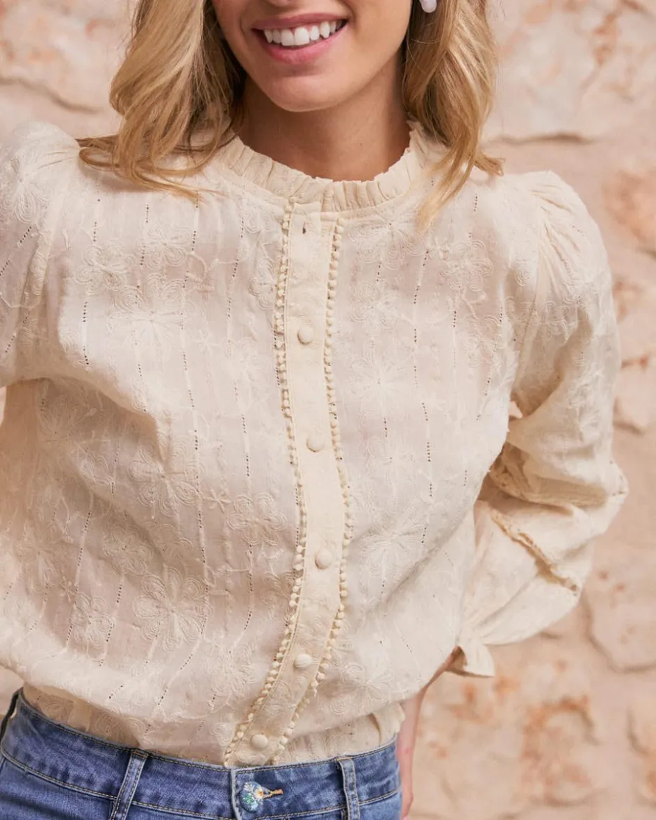 Dafne Blouse brodée-Polin et moi Hot