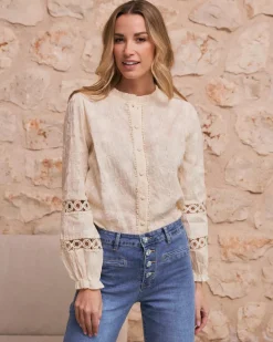 Dafne Blouse brodée-Polin et moi Hot