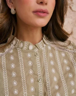 Elle Blouse Broderie Florale-Polin et moi Hot