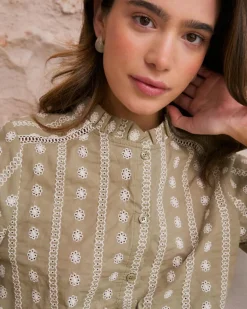 Elle Blouse Broderie Florale-Polin et moi Hot