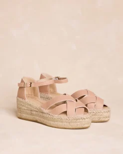 Espadrille en croûte de cuir Cornelia-Polin et moi New