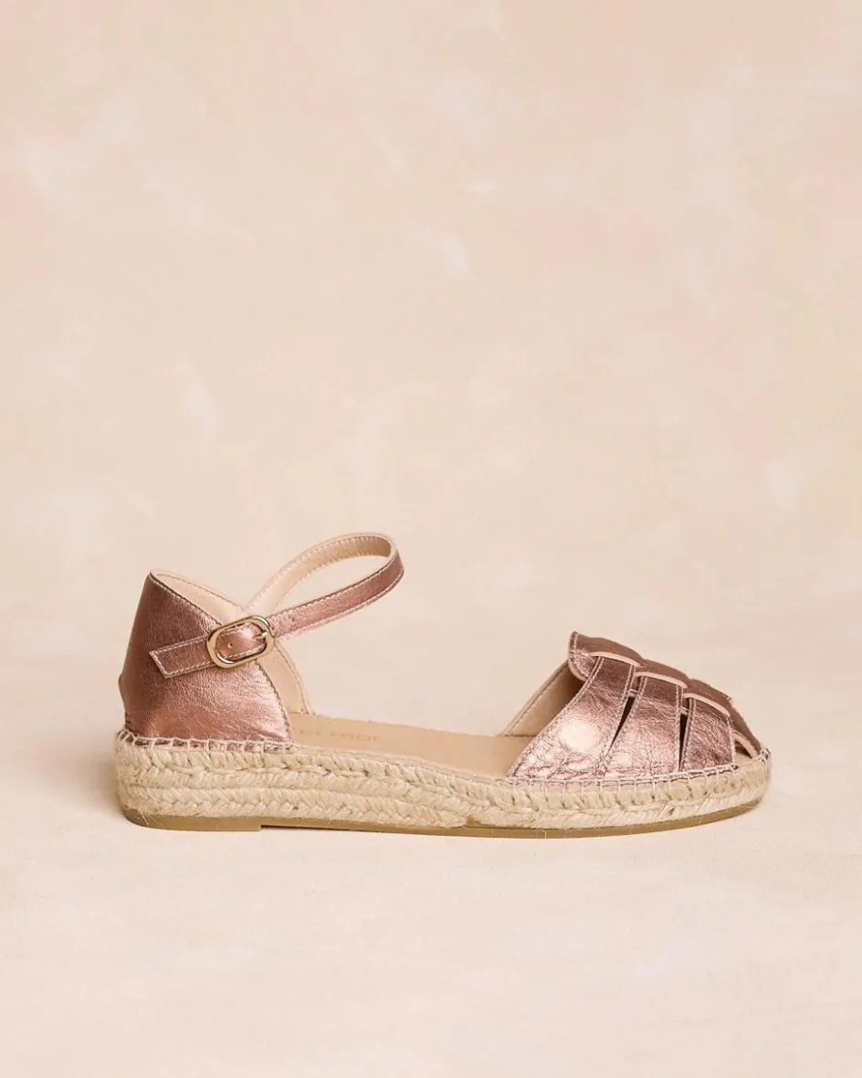 Espadrille mangeuse de crabe Adèle-Polin et moi New